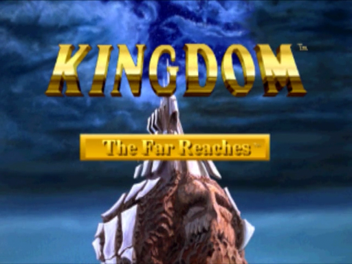 Kingdom: The Far Reaches title screen for 3DO